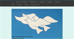 Desktop Screenshot of pflegedienst-muenchner-weisse-tauben.de